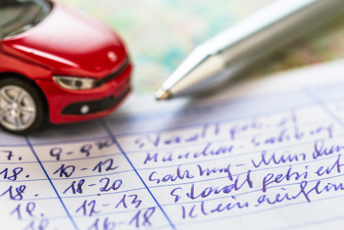 How does the IRS calculate a mileage rate?