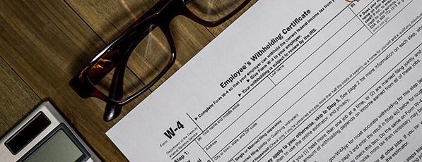 IRS Tax Withholding Form W-4