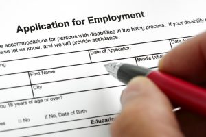 Employers should review job applications to make sure they do not ask anything prohibited by law. 