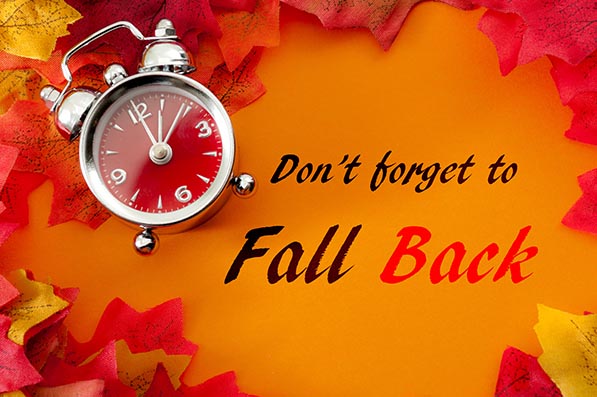 Daylight Saving Time Will Come To An End On Sunday, November 3rd