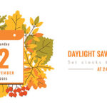 ‘Fall Back’ on November 2 as Daylight Saving Time (DST) Ends