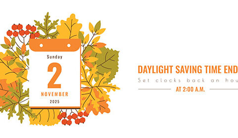 ‘Fall Back’ on November 2 as Daylight Saving Time (DST) Ends ‘Fall Back’ on November 2 as Daylight Saving Time (DST) Ends