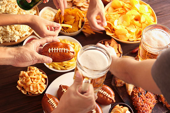 Super Bowl Fever Sweeps Through Offices on Monday February 3