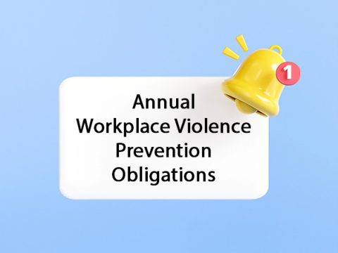 Workplace Violence Prevention Obligations